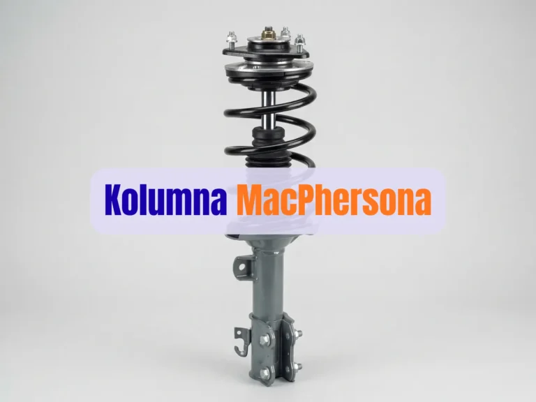Kompletna kolumna MacPhersona gotowa do montażu w samochodzie