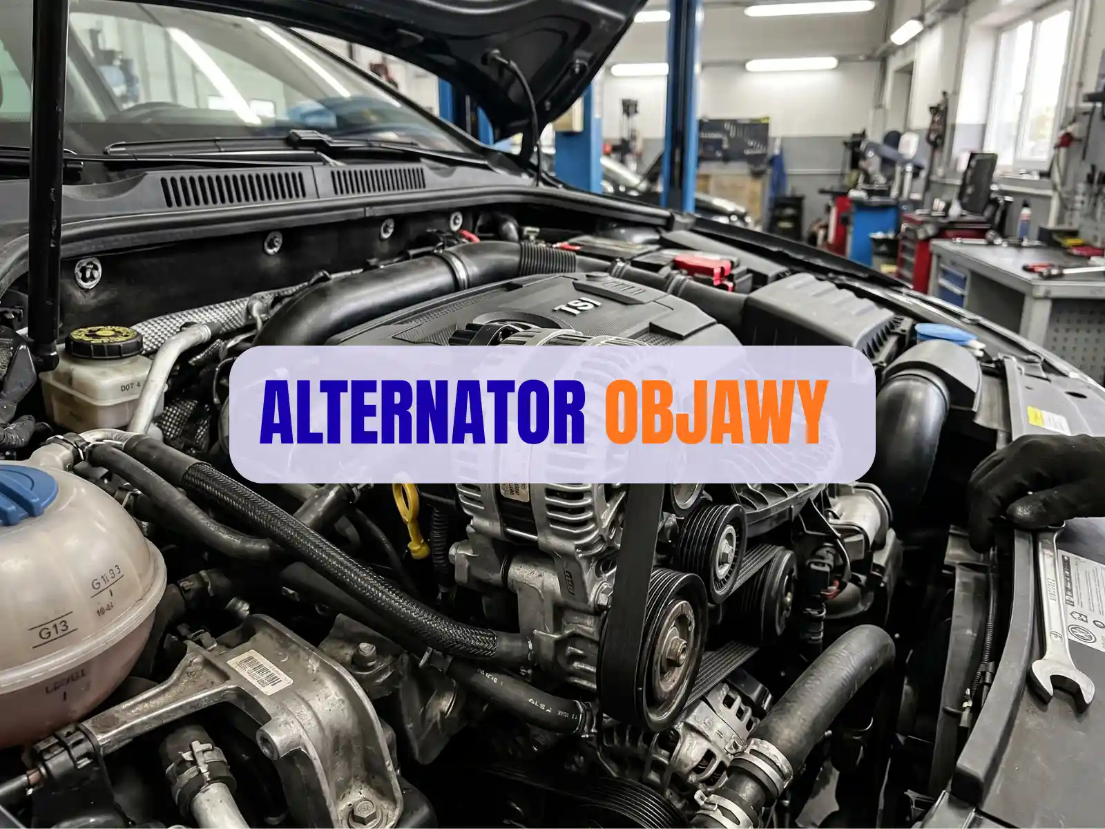 Pomiar napięcia ładowania akumulatora za pomocą multimetru cyfrowego